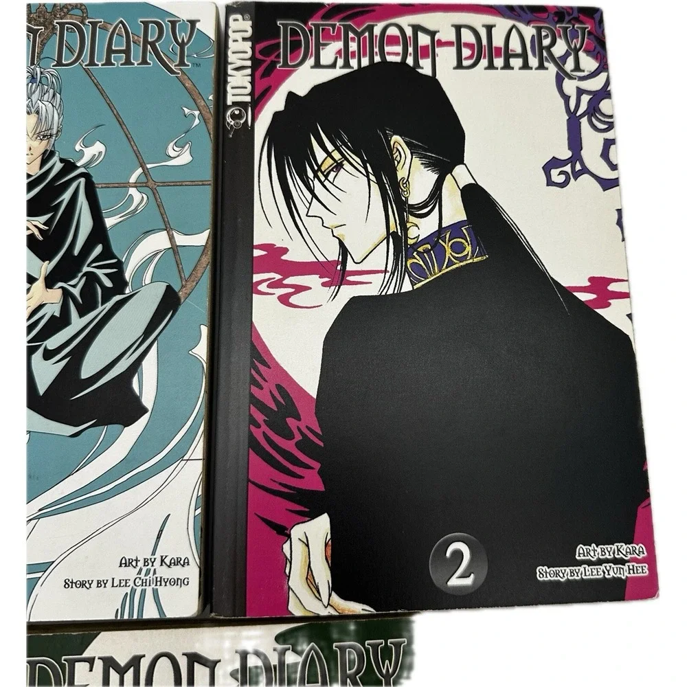 DEMON DIARY Manga Volumes 1 2‎ 3 Lee Chi Hyong Tokyopop English Graphic Novel
